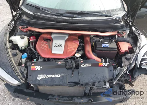 2017 Hyundai Veloster Turbo from USA, damaged, VIN KMHTC6AE3HU314405